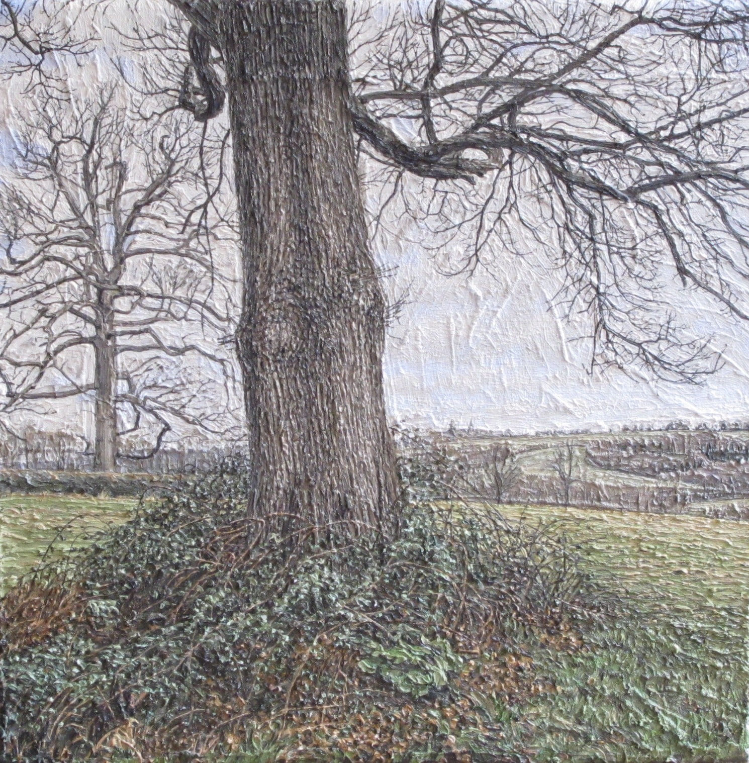 EDMUND CHAMBERLAIN, Oak and Brambles