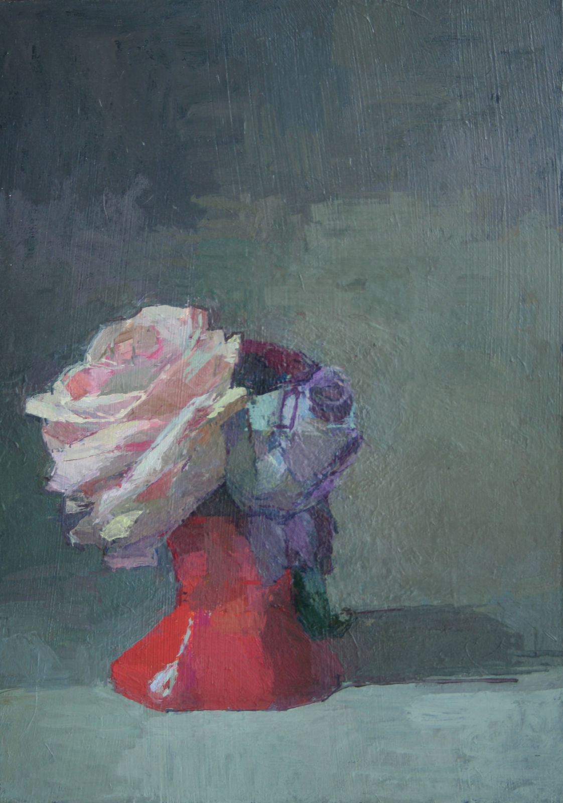 KATE HOPKINS, Pink & Lilac Roses, 2015