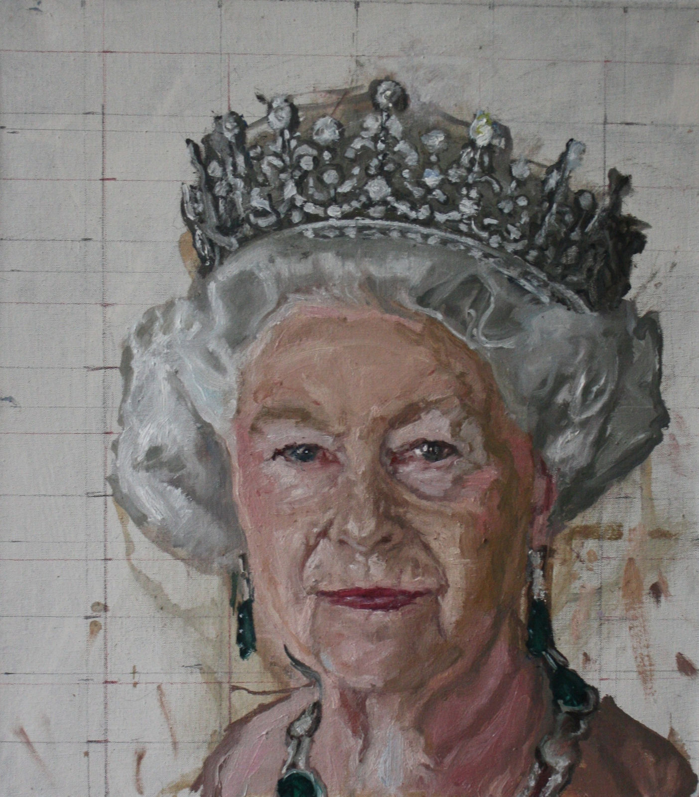 JAMES LLOYD, Portrait Study of H.M. The Queen