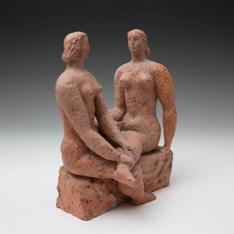 FRANK DOBSON, Study for London Pride (Leisure 3), 1950
