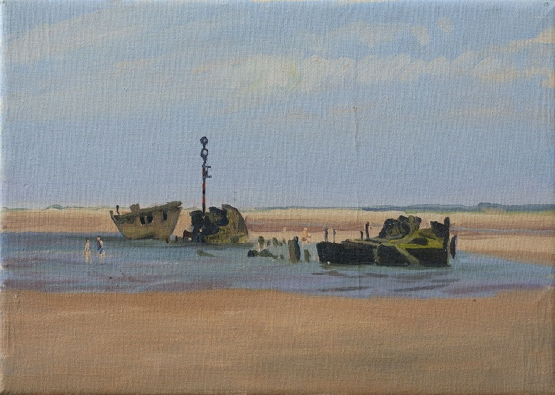 JULIAN BARROW, Brancaster Beach, Norfolk