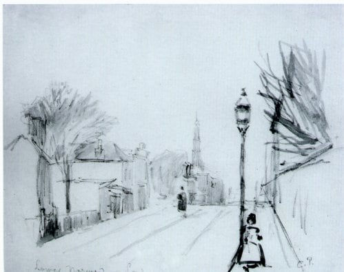 CAMILLE PISSARRO, Lower Norwood, London