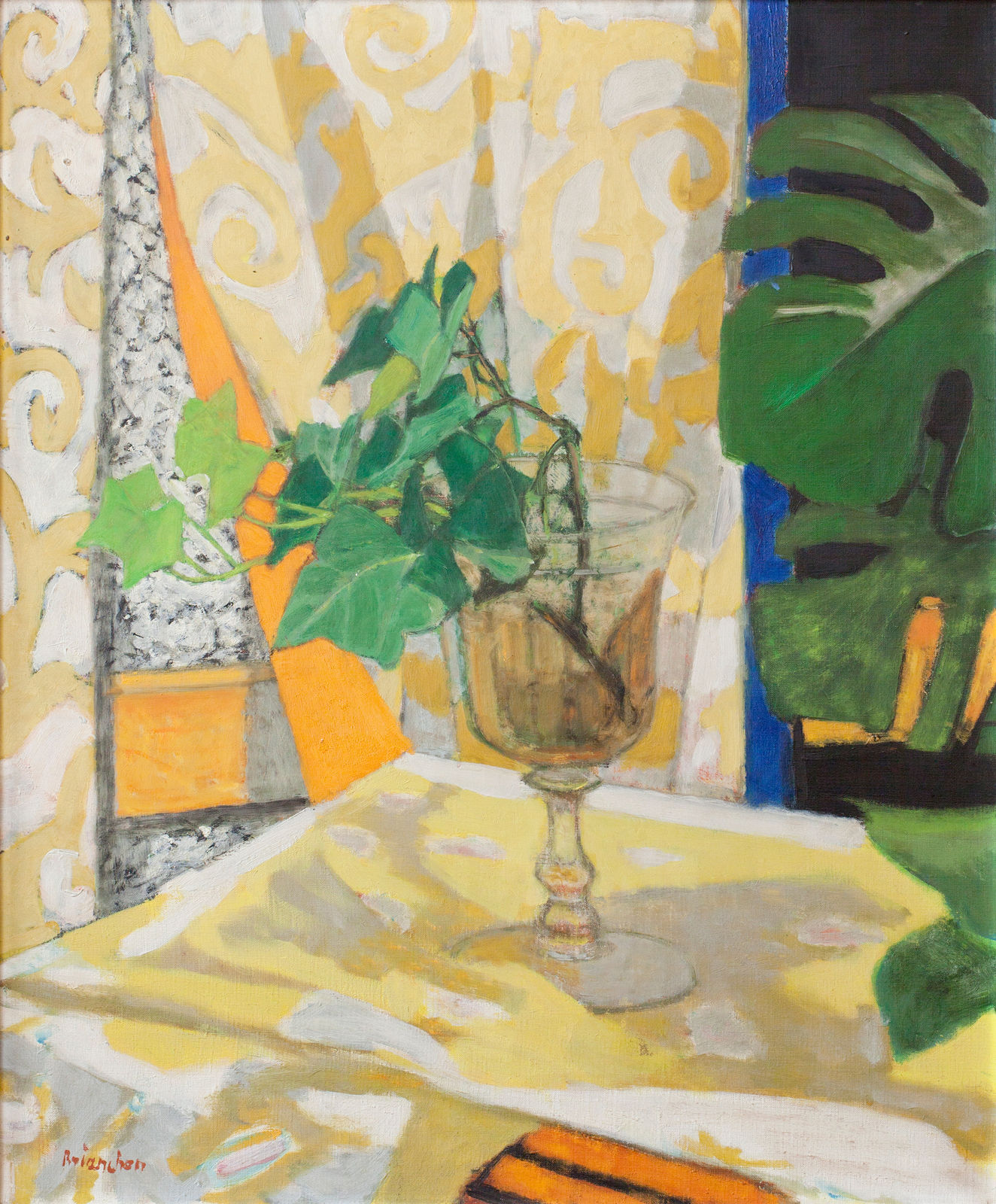 MAURICE BRIANCHON, Nature Morte au Lierre, 1958