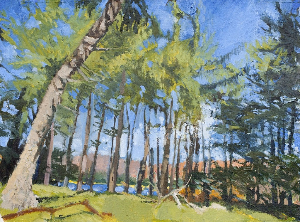 LINDA HEATHCOAT-AMORY, Study for The Lost Wood. Summer, 2017