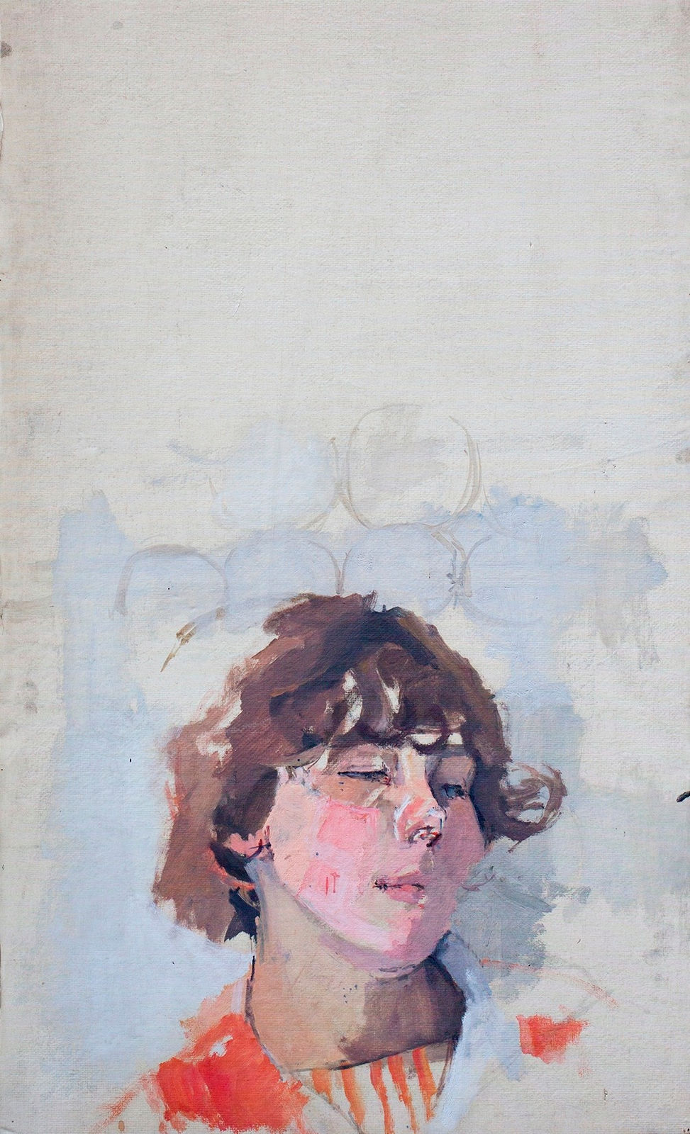 PATRICK GEORGE, Head of a Girl