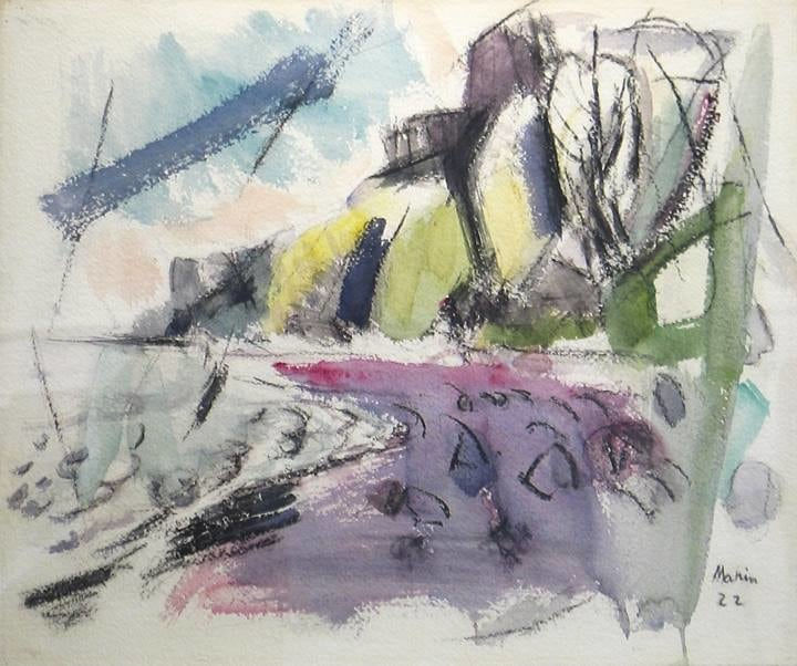 John Marin, Palisades, No. 2, 1922