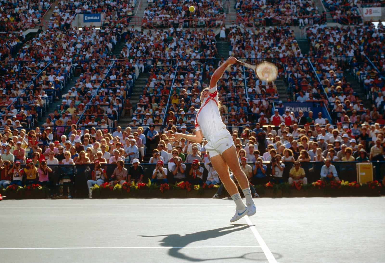 Walter Iooss Jr., John McEnroe, Flushing, NY, 1980