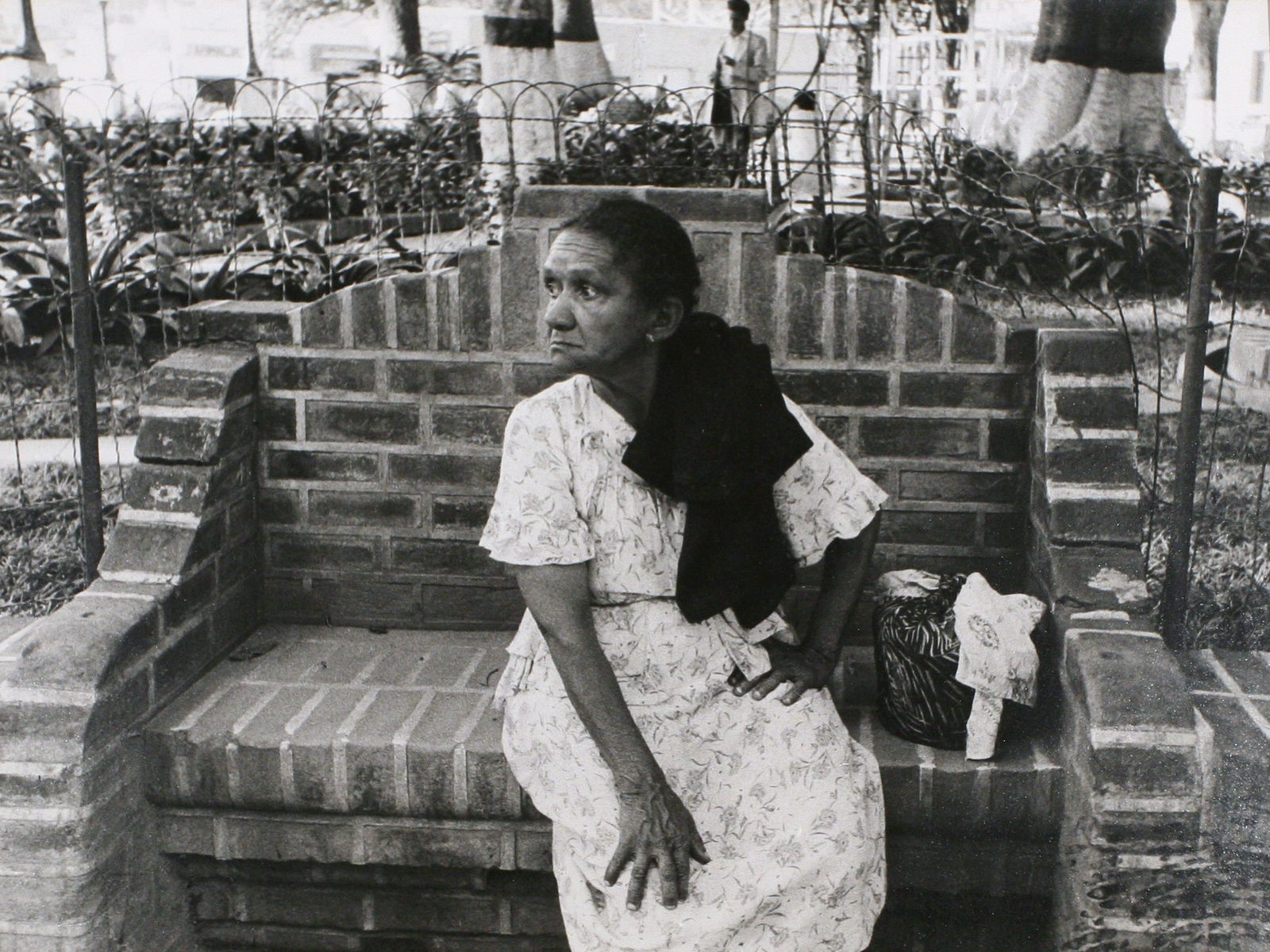 Lisette Model, Venezuela, Caracas, Woman Sitting, 1954