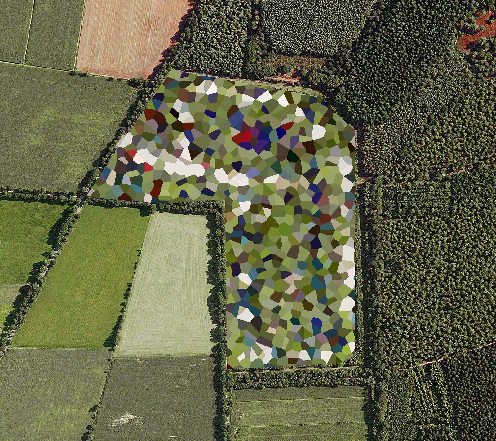 Mishka Henner, Staphorst Ammunition Depot, Overijssel, 2011