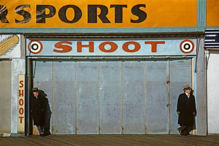 Marvin Newman, Coney Island II, 1953