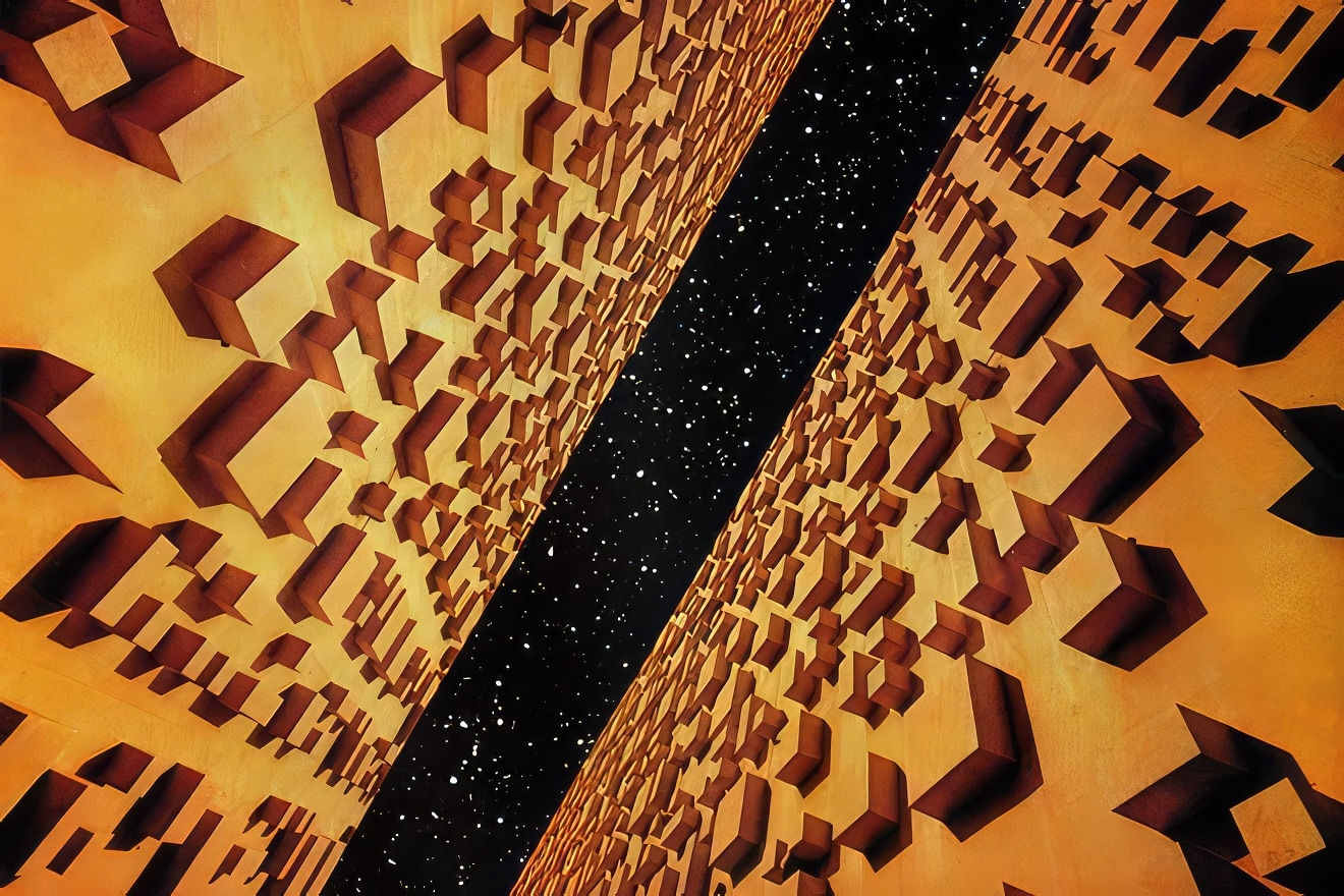 Pete Turner, Brasilia Walls, 1981