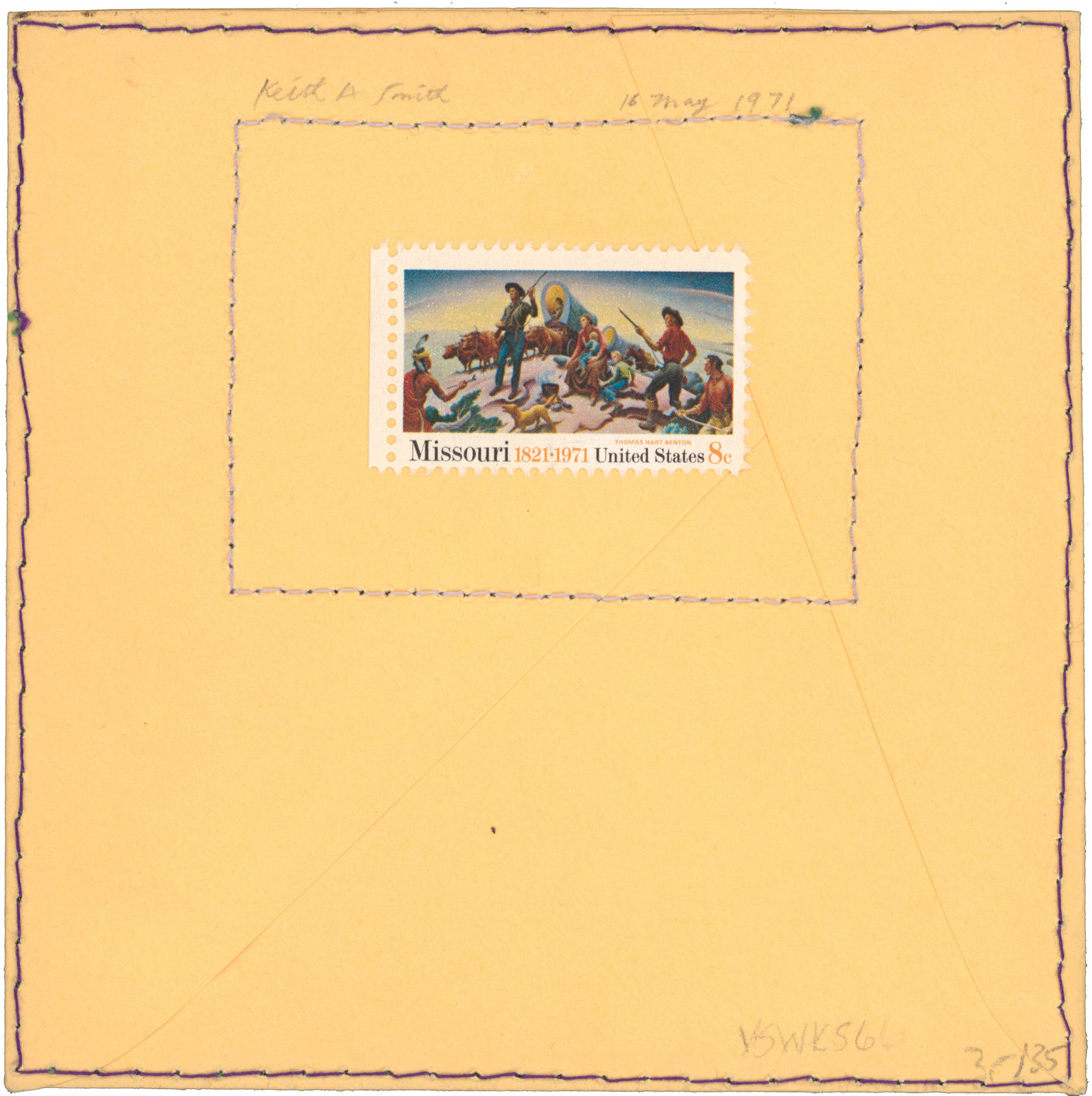 Keith Smith, Postcard: 16 May 1971, 1971