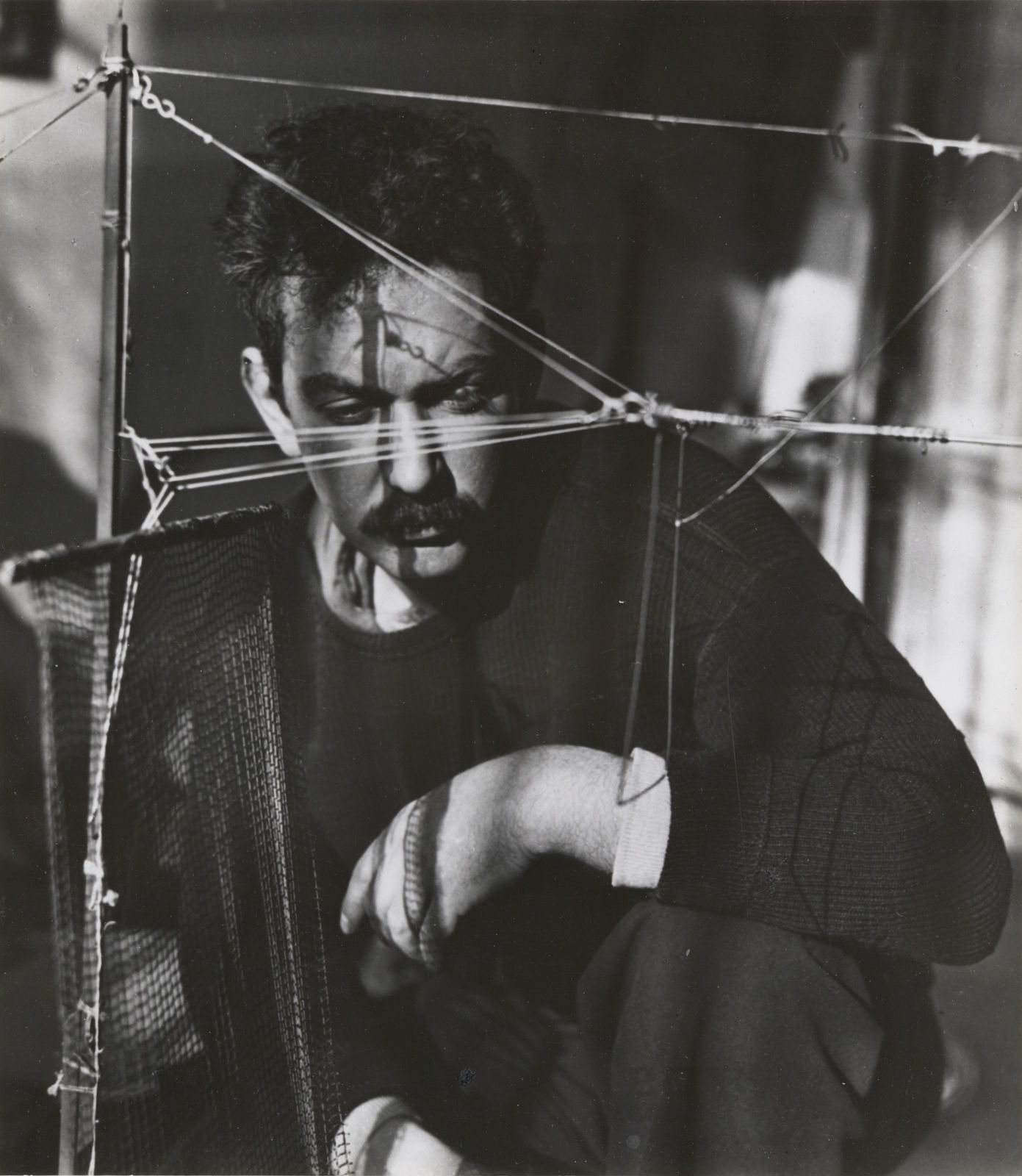 André Kertész, Alexander Calder, Paris, 1929