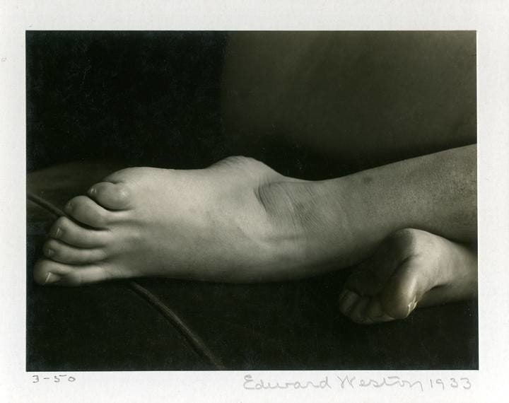 Edward Weston, Feet, 1933