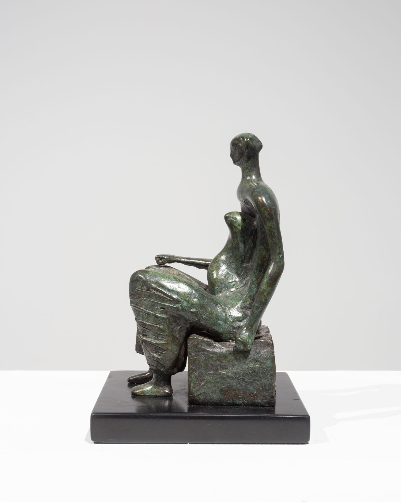 Henry Moore, Maquette for Seated Woman, 1957