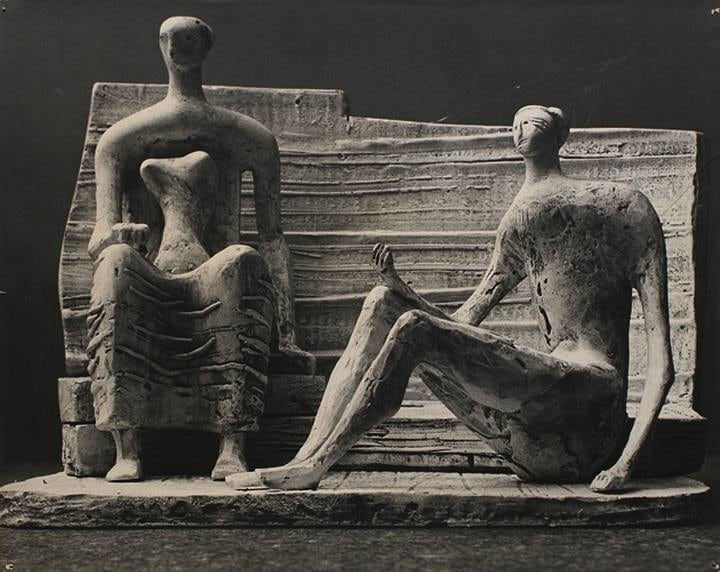 Henry Moore, Preliminary Ideas for Unesco Sculpture, 1956