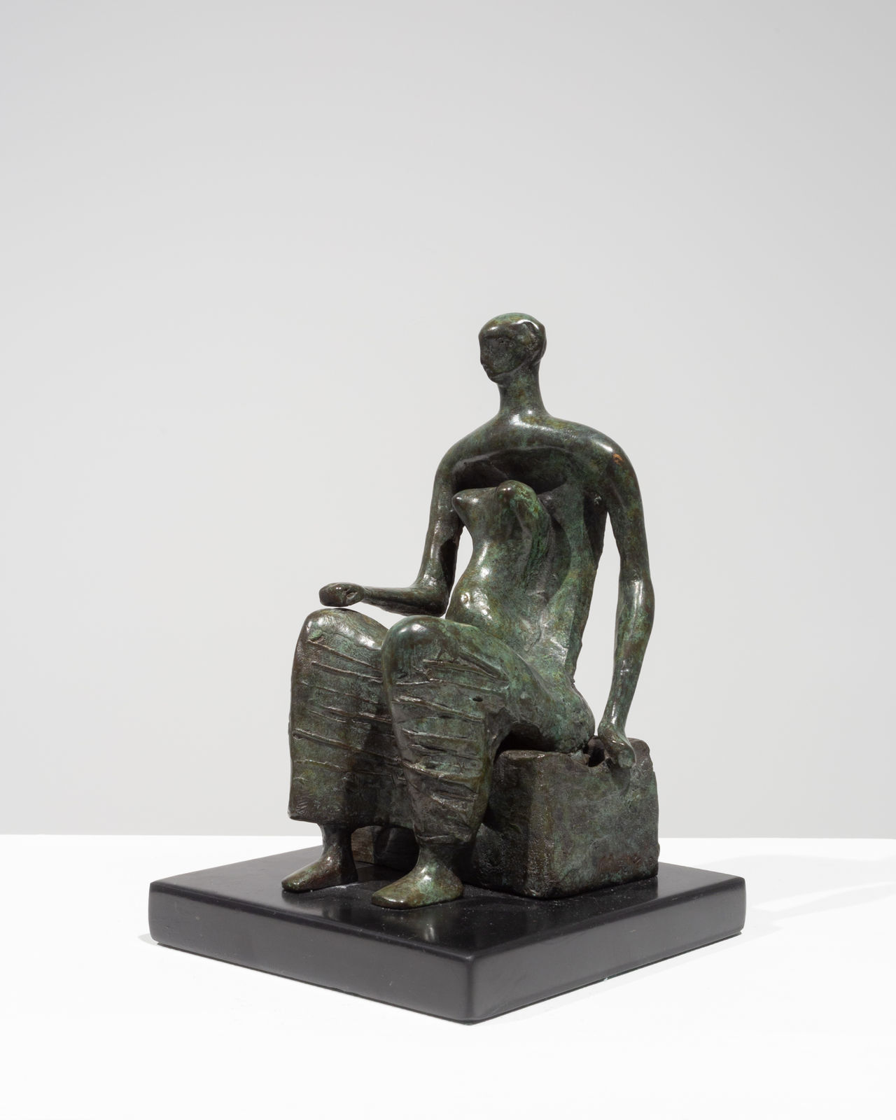 Henry Moore, Maquette for Seated Woman, 1957