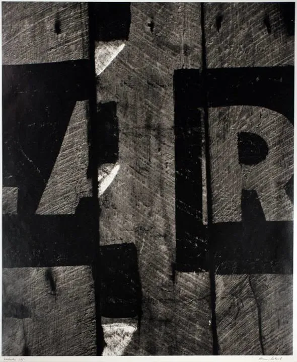 Aaron Siskind, Kentucky 4, 1951, printed c. 1970s