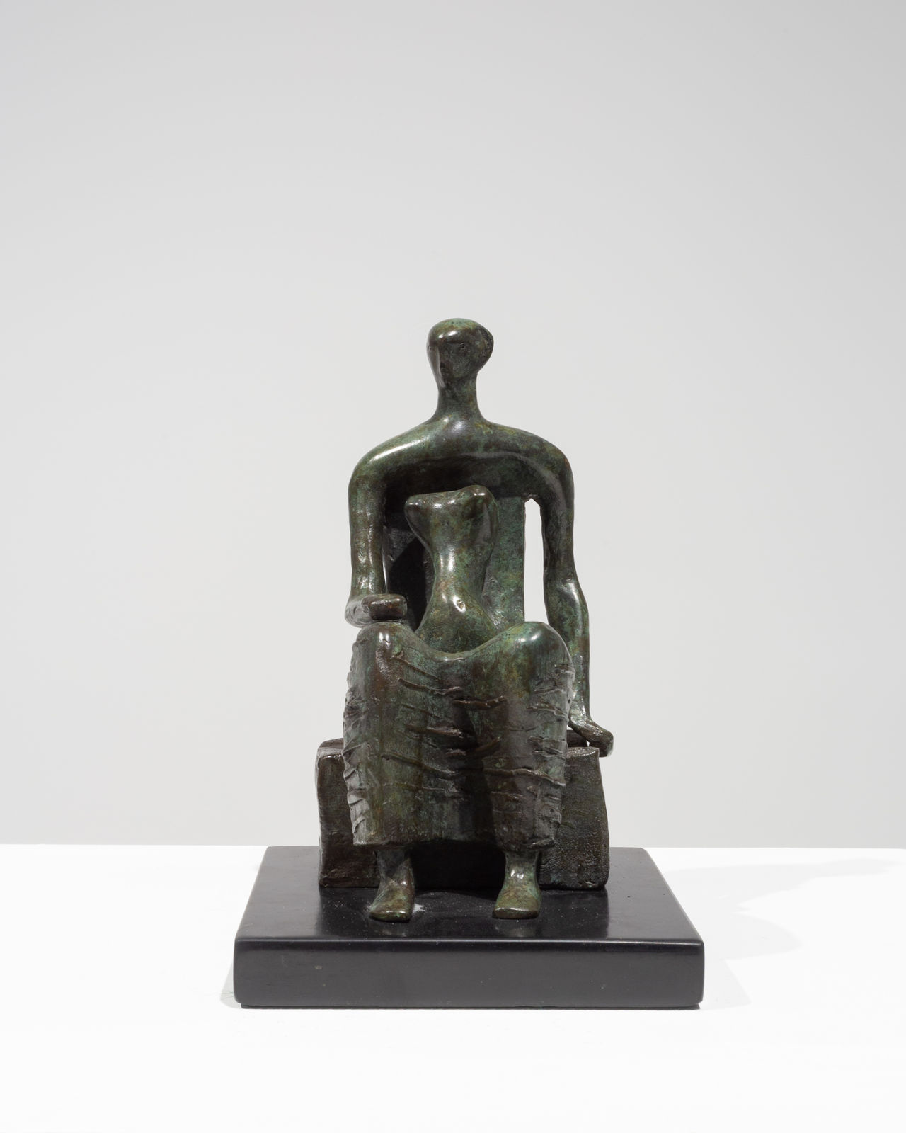 Henry Moore, Maquette for Seated Woman, 1957