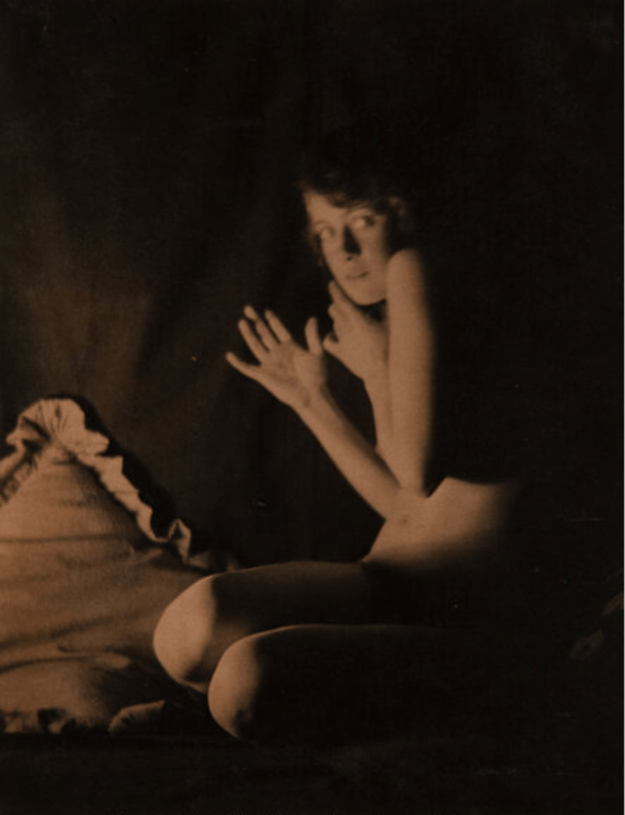 Karl Struss, Untitled (Seated Nude), 1913