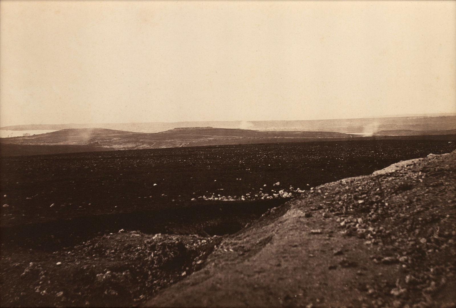 Roger Fenton, The Mamelon & Malakoff, From the Mortar Battery, 1855