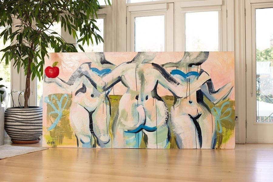 Sophie Brussaux, The 3 Graces, 2022