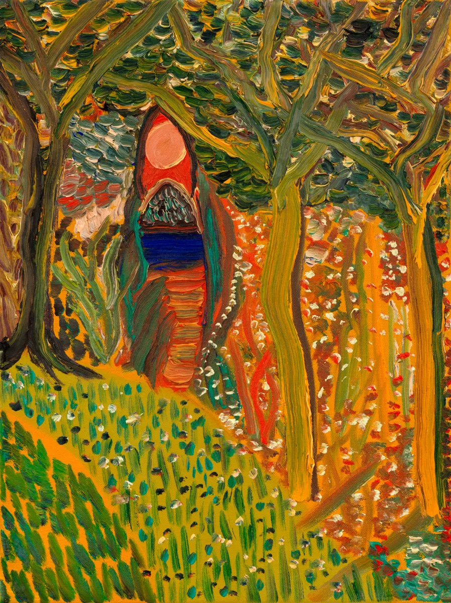 Matthew Wong, THE CLEARING, 2017