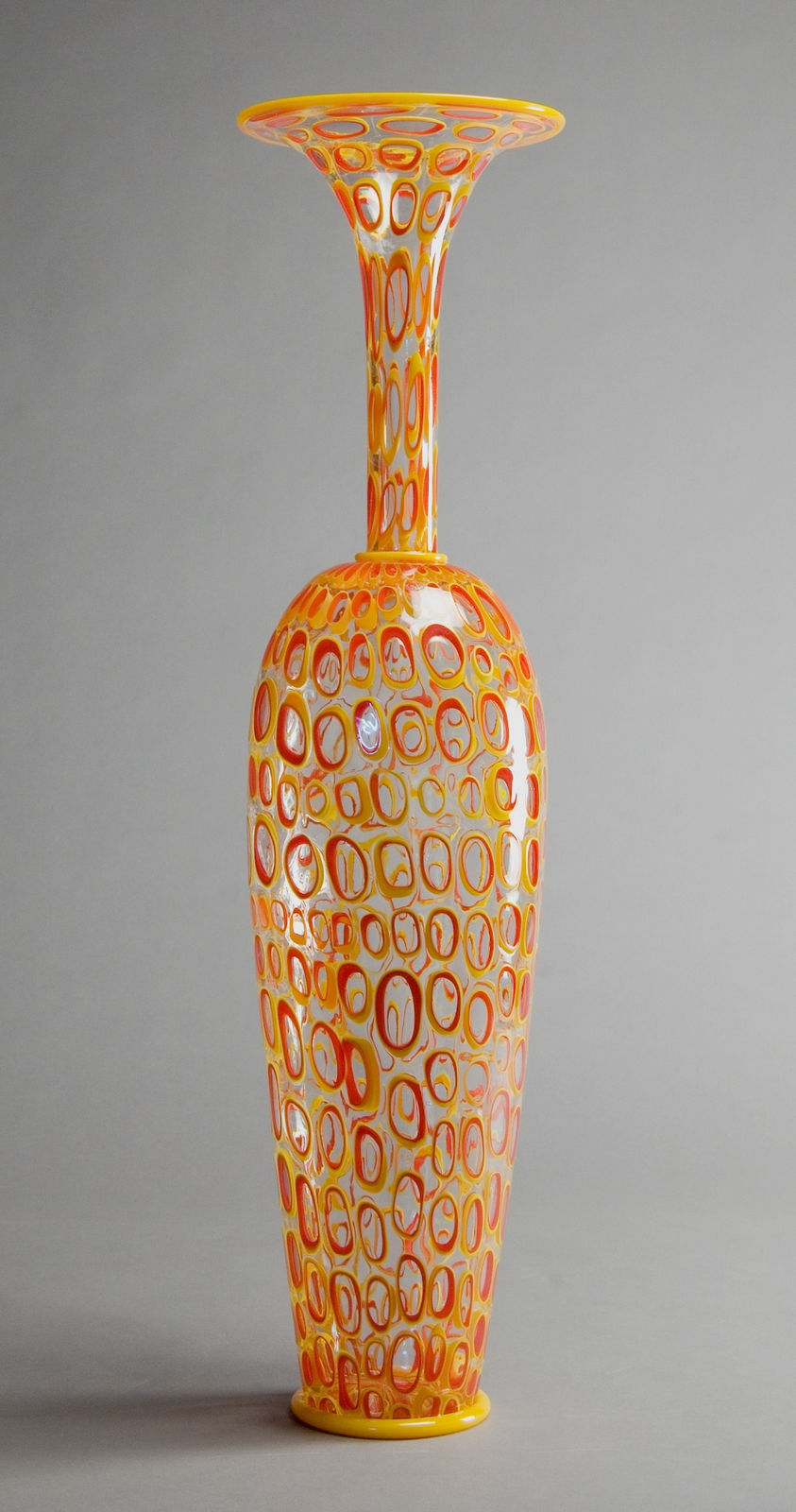 Red in Yellow Mosaic