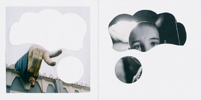 Muhanned Cader, Untitled, collage notebook, 2008