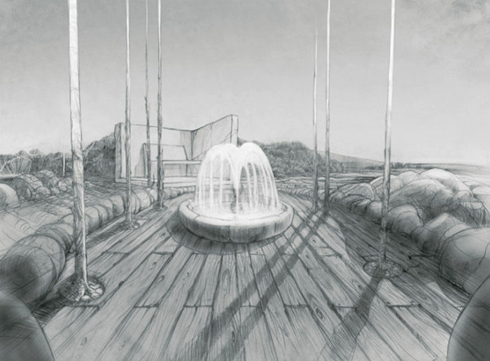 Hans Op de Beeck, Places (Gardening 2), 2004