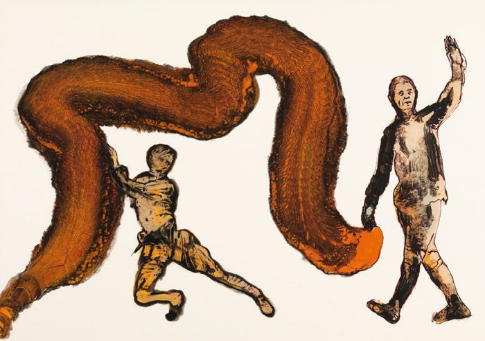 Nalini Malani, Listening to the Shades No. 1 - 42, 2008