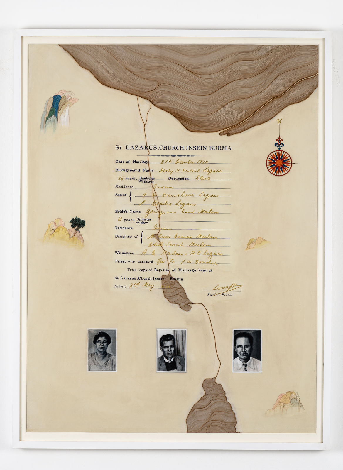 Desmond Lazaro, Fractured Family Tree, 2015
