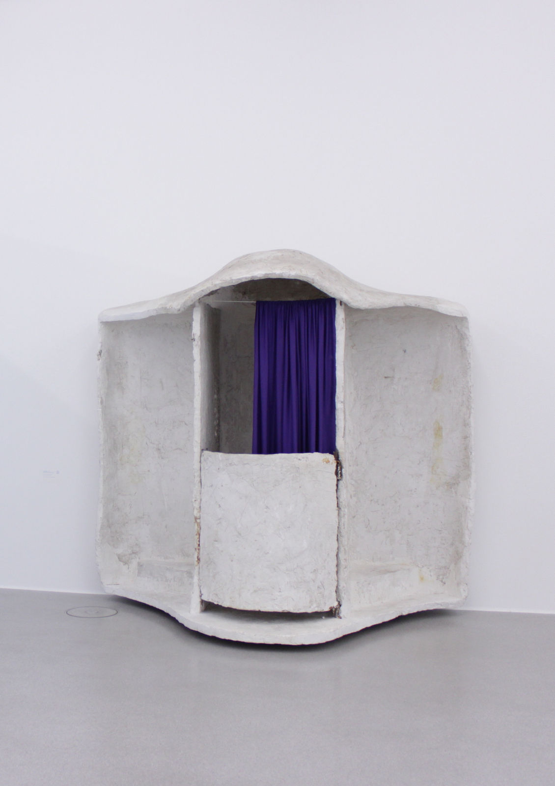 Inge Mahn, Beichtstuhl auf Rädern, 1969