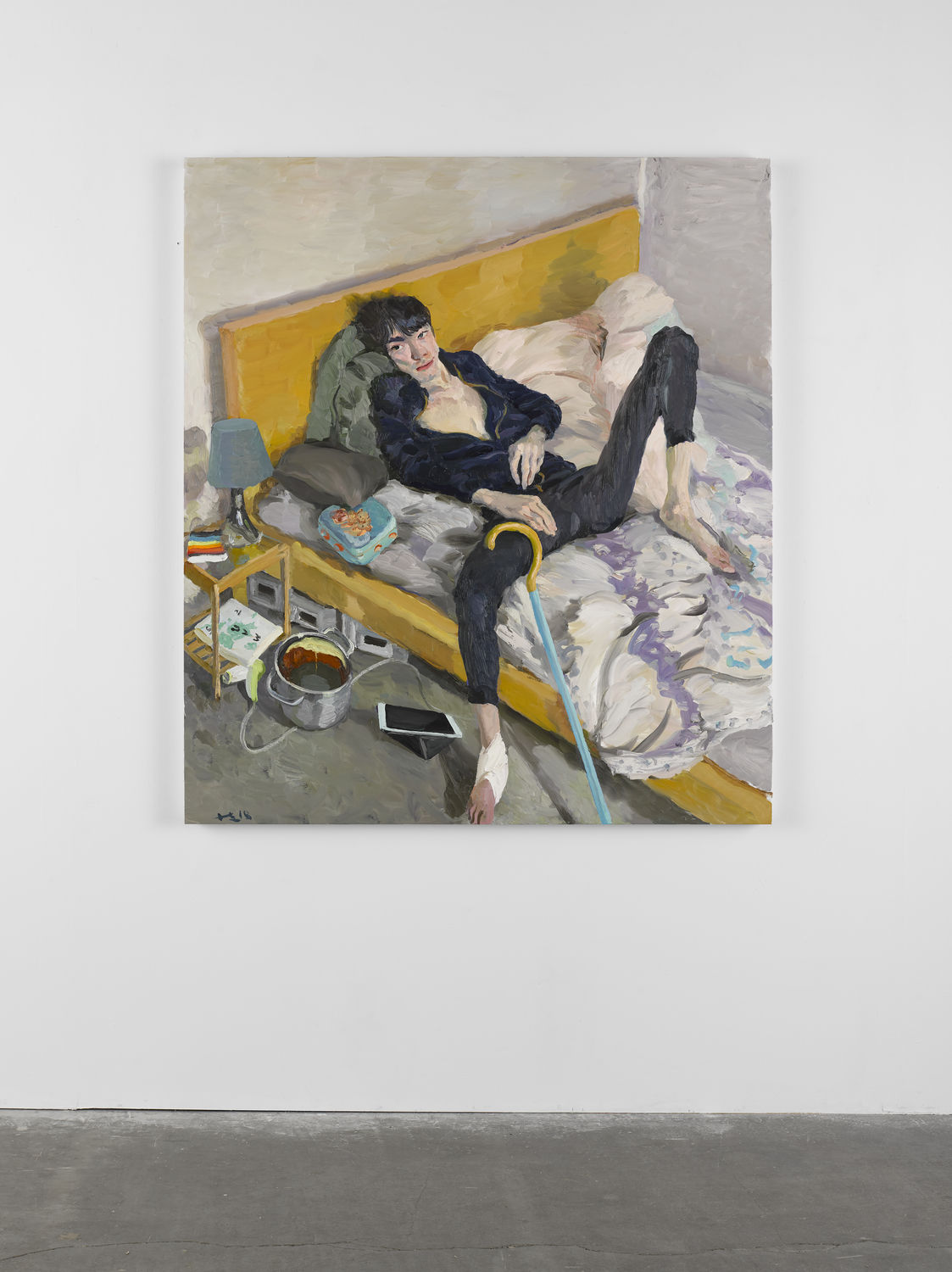 Liu Xiaodong, Isaac with his walking stick in the shape of ?, 2018