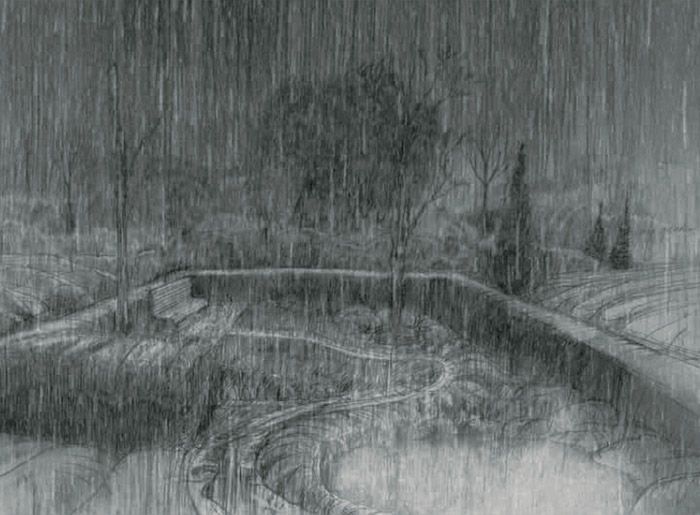 Hans Op de Beeck, Places (Gardening 2), 2004