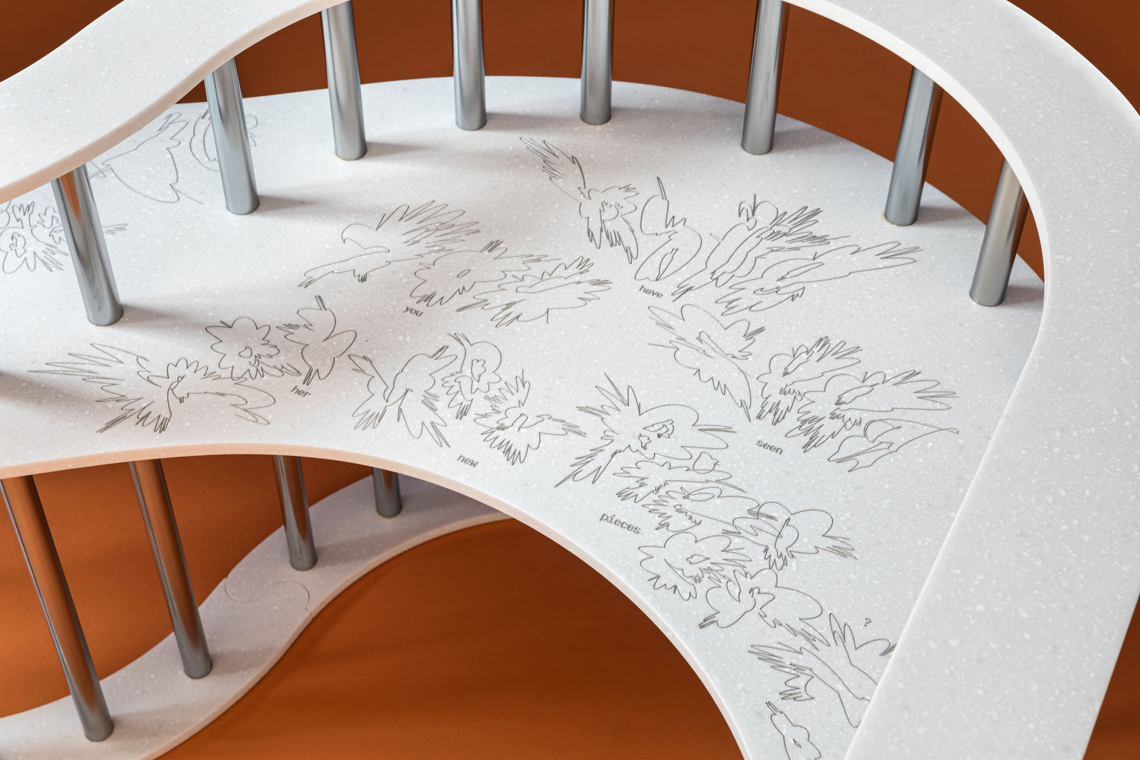 Lena Marie Emrich, Gossip Chair, 2022