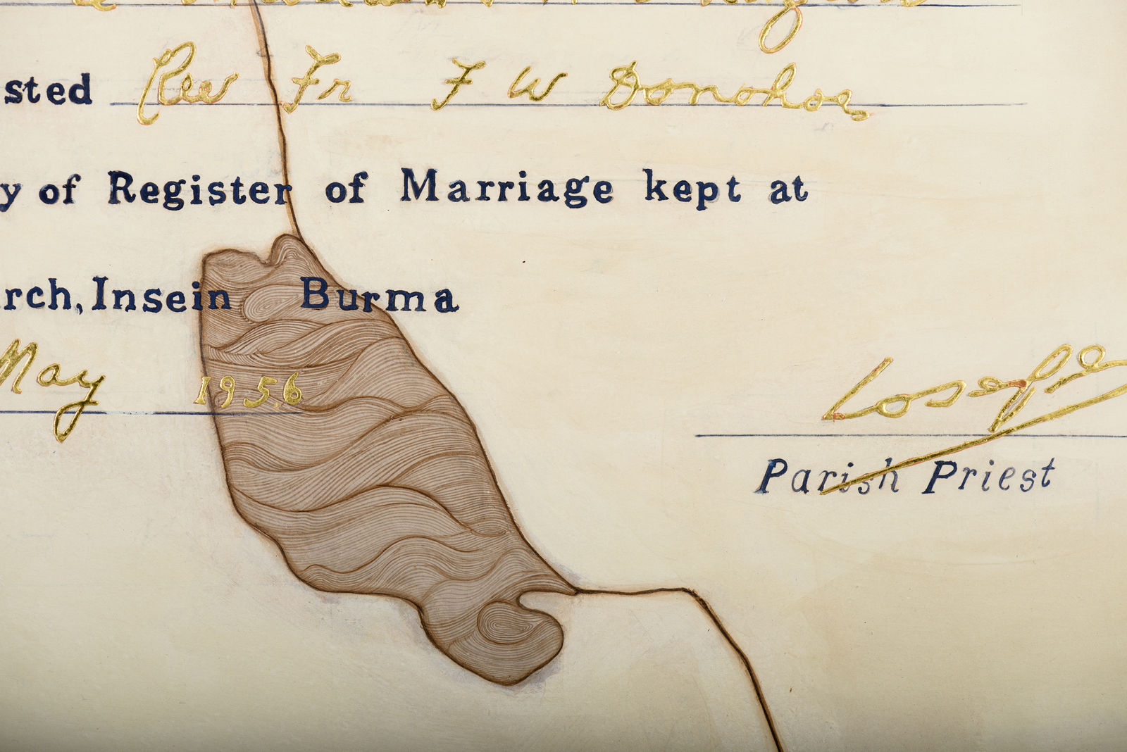 Desmond Lazaro, Fractured Family Tree, 2015