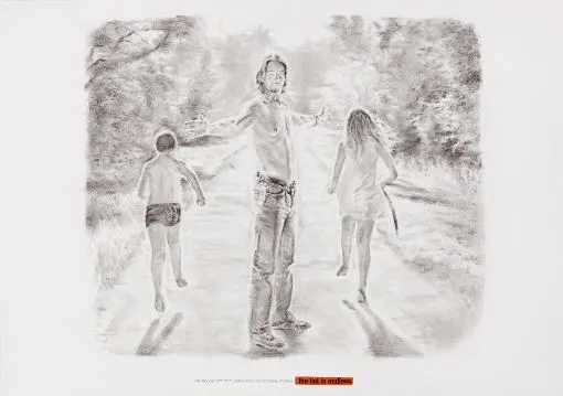 Muntean / Rosenblum, Untitled (The trouble with facts...), 2013