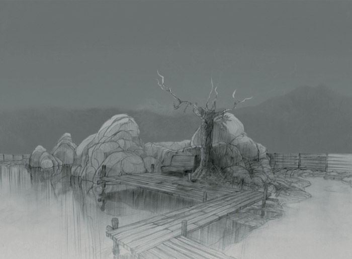 Hans Op de Beeck, Places (Gardening 2), 2004