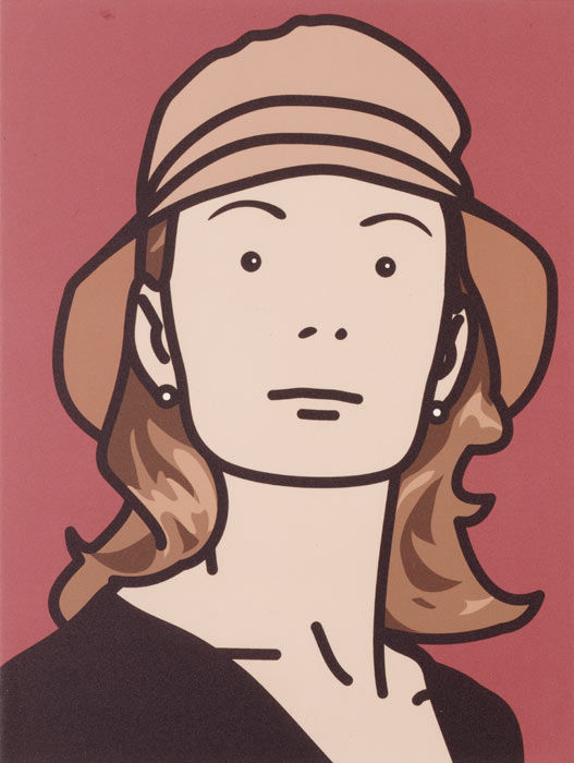 Julian Opie, Monique, businesswoman-housewife no. 6, 2004