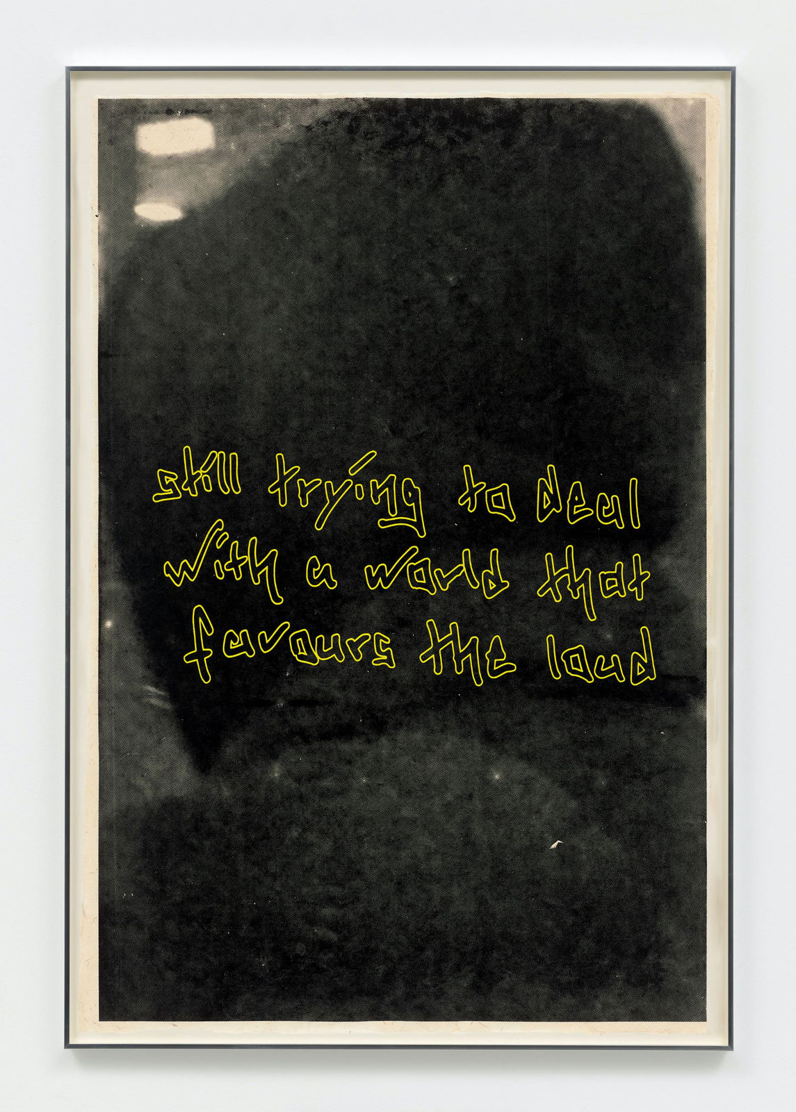 Paul Hutchinson, still trying to deal with a world that favours the loud,, 2021