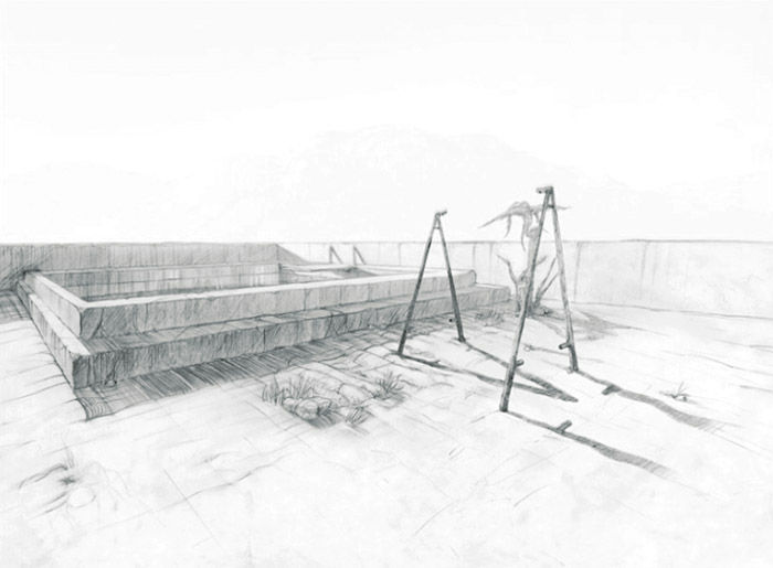 Hans Op de Beeck, Places (Gardening 2), 2004