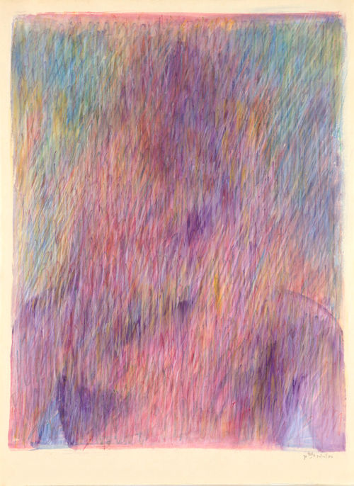 Tadanori Yokoo, Back of Head-3, 1980