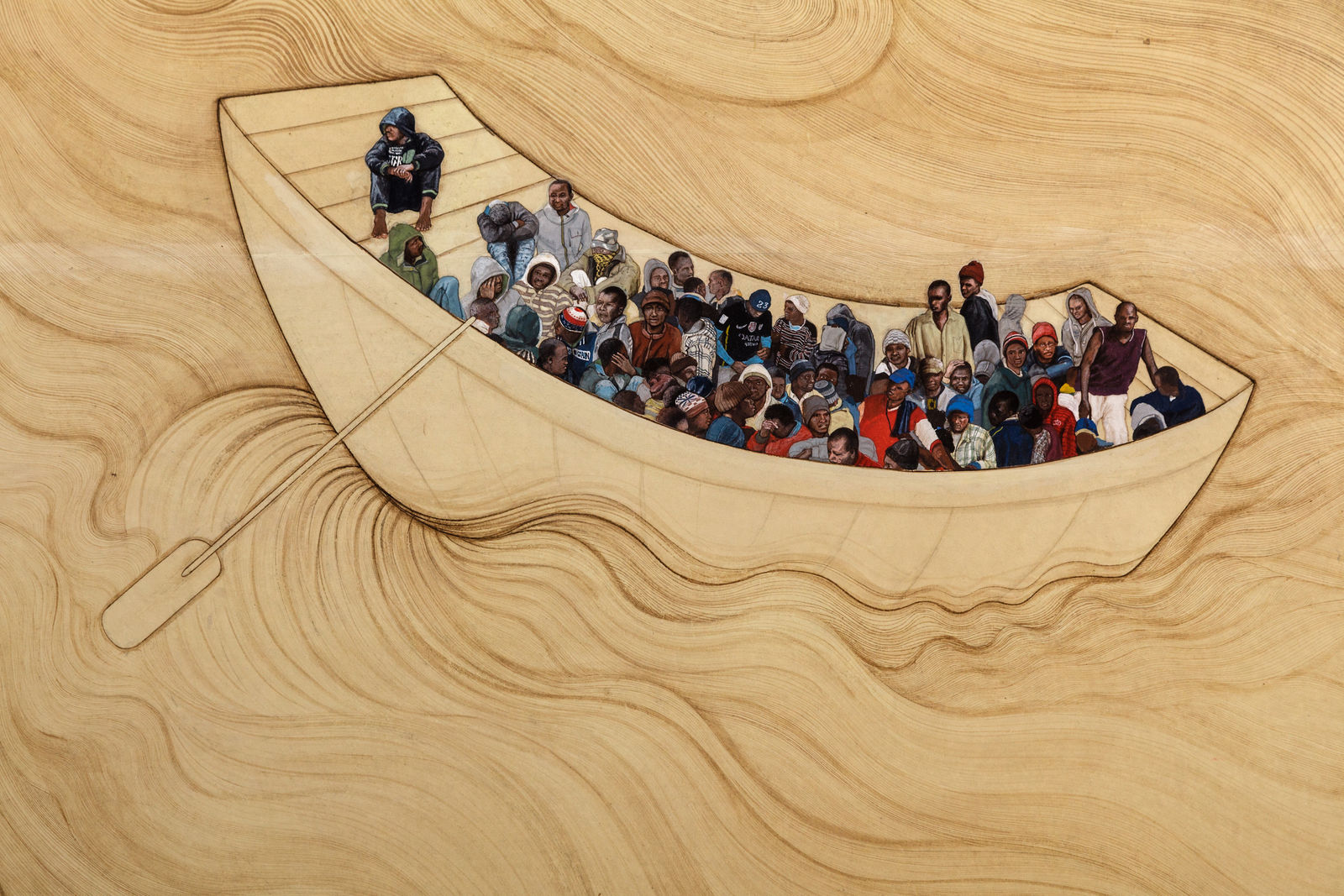 Desmond Lazaro, Crossing the Med, 2015-2016