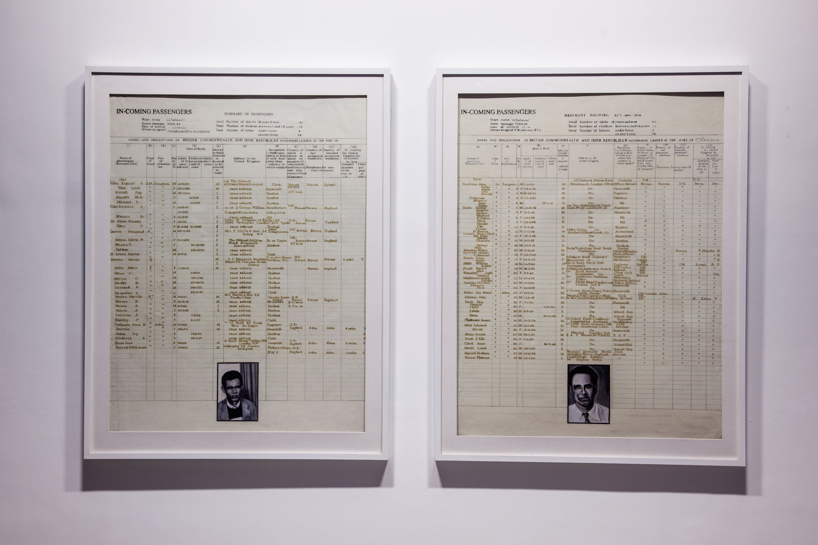 Desmond Lazaro, Father and Son, 2015