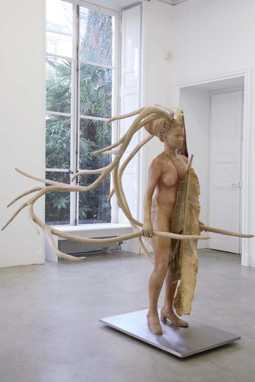 Bharti Kher, Warrior with Cloak and Shield, 2008