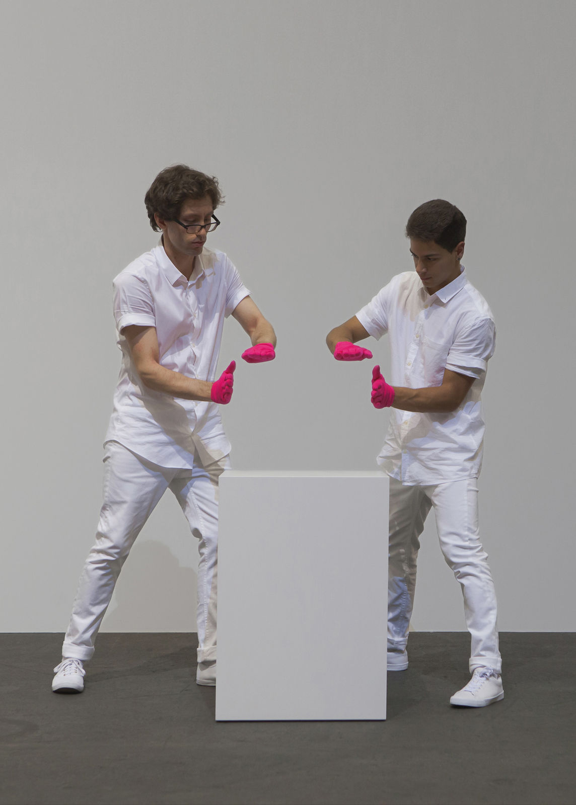 Davide Balula, Mimed Sculptures, 2016