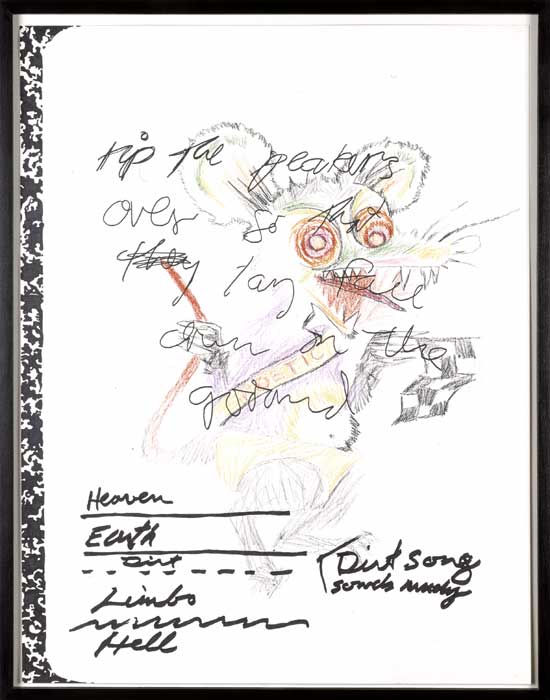 Tony Oursler, Poetic (Coda) #48, 1997