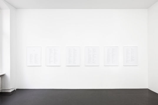 Alejandro Cesarco, Index (An Orphan), 2012