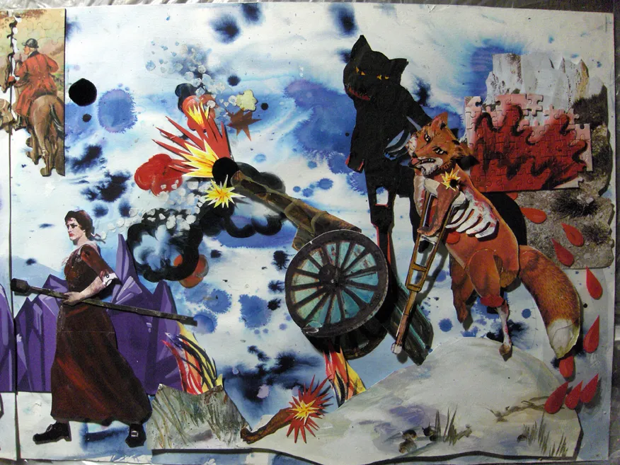 Martha Colburn, Triumph of the Wild I & 2, 2008/2009